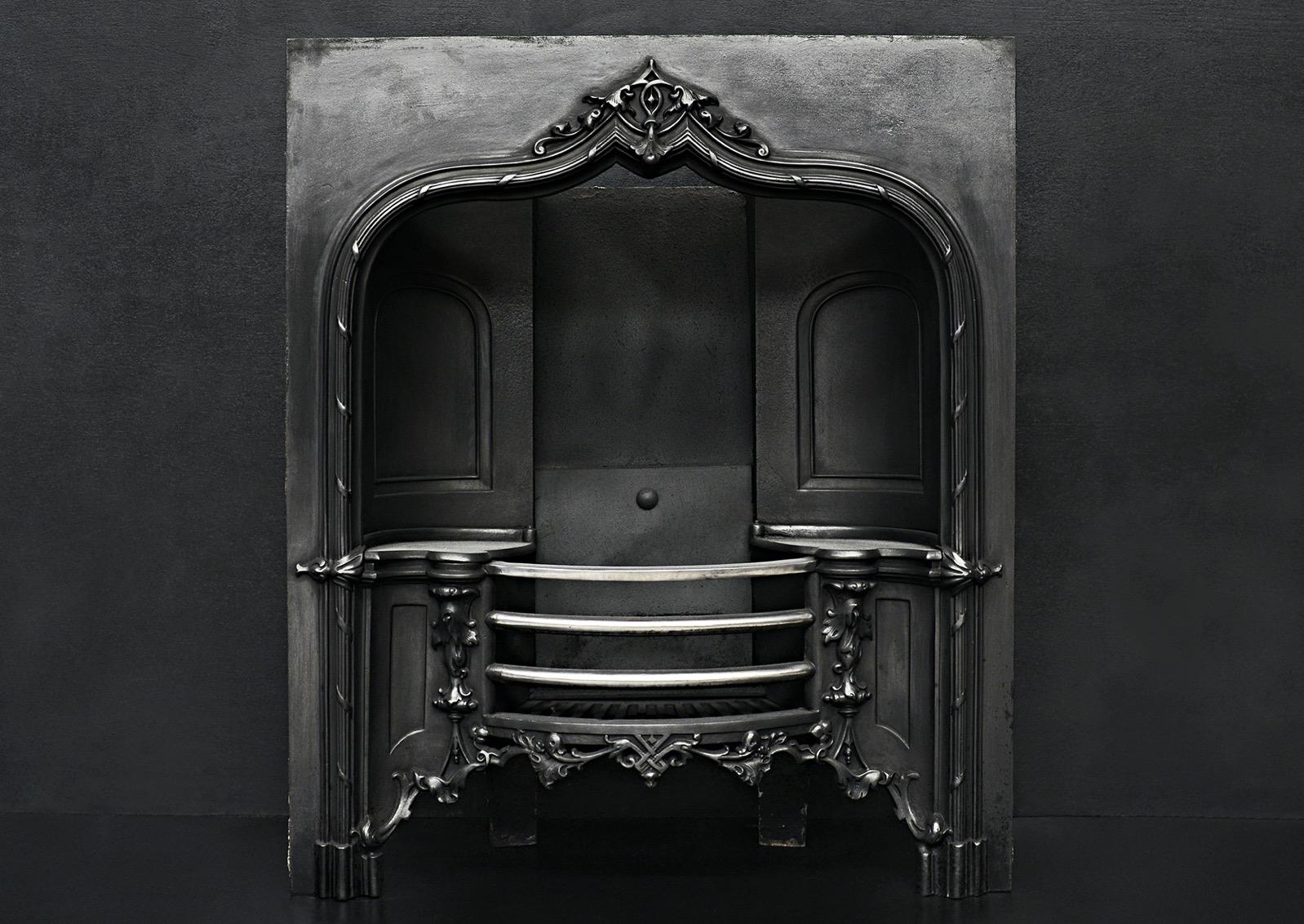 cast iron fireplace insert