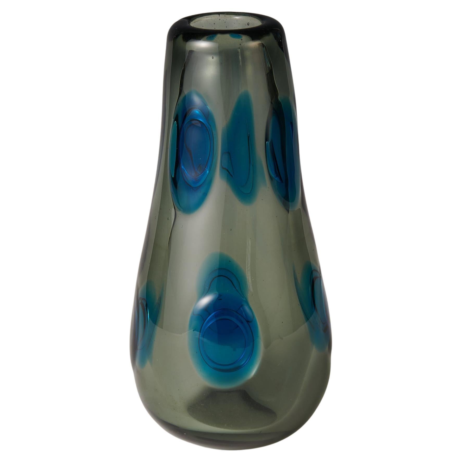 Vase en verre décoratif, Ercole Barovier, Murano 50/60's