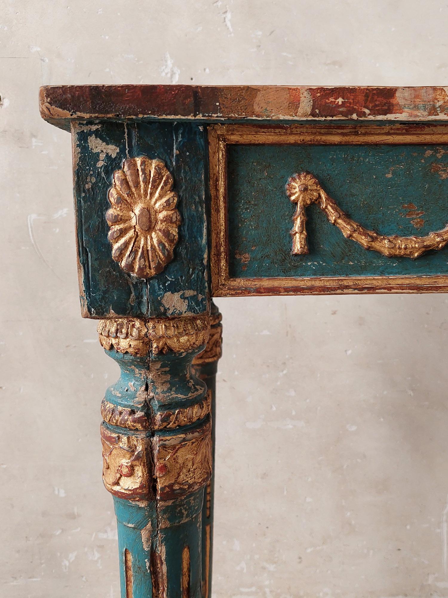 neoclassical console table