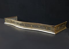 Decorative Pierced Brass English Fender