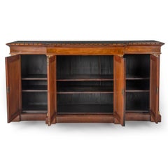 Meuble d'appoint anglais décoratif de style Régence S 19ème siècle avec laque orientaliste