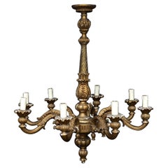 Antique Decorative Timber Chandelier