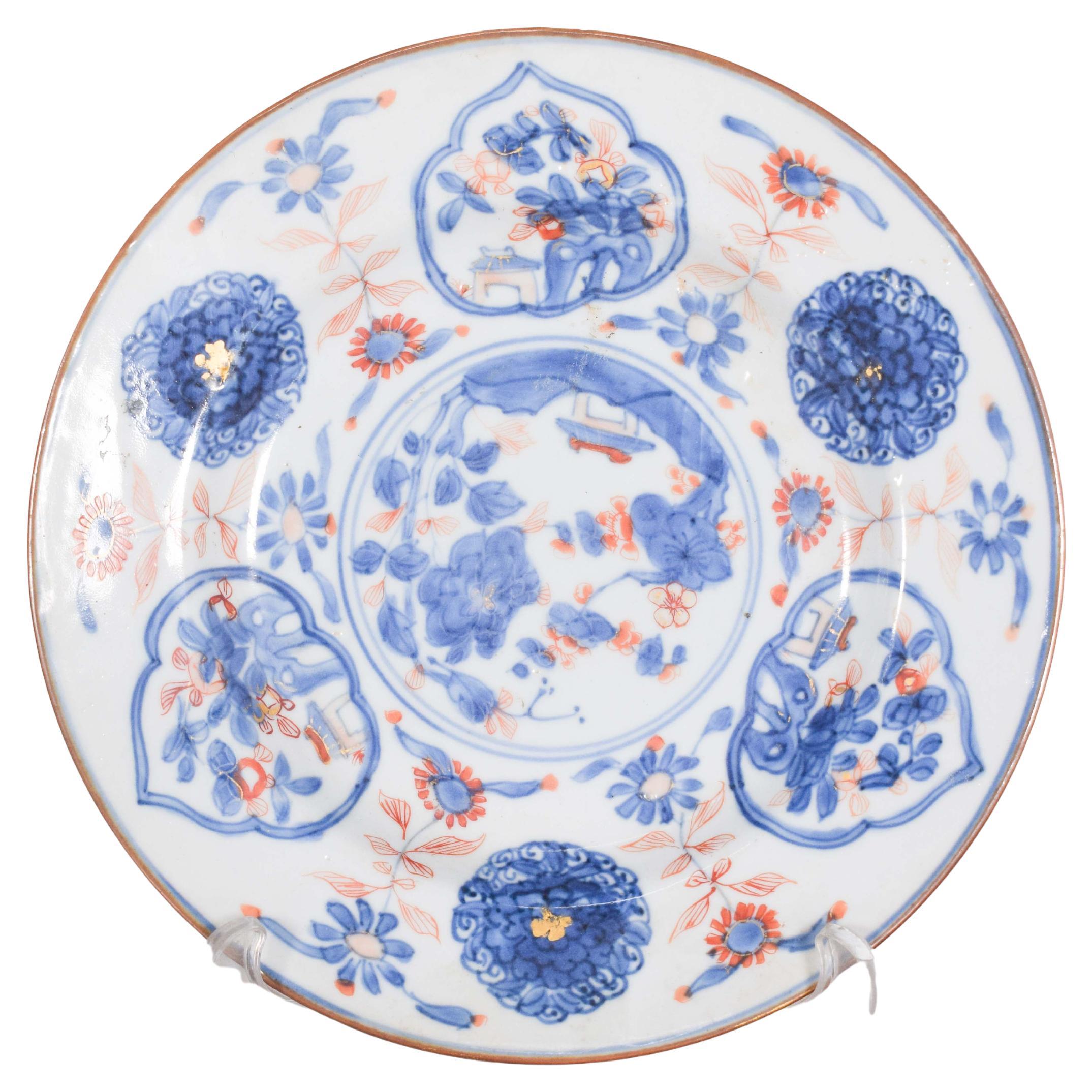 A Deep plate Imari Chinese Porcelain