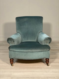 A Deep Seated 19th Century Howard Style Armchair