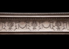 Delicate 18th Century English Pine Fireplace