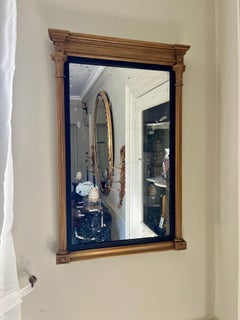 A delicate petit 19th Century gilt pier mirror