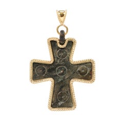 A Delicately Thin Byzantine Cross Pendant