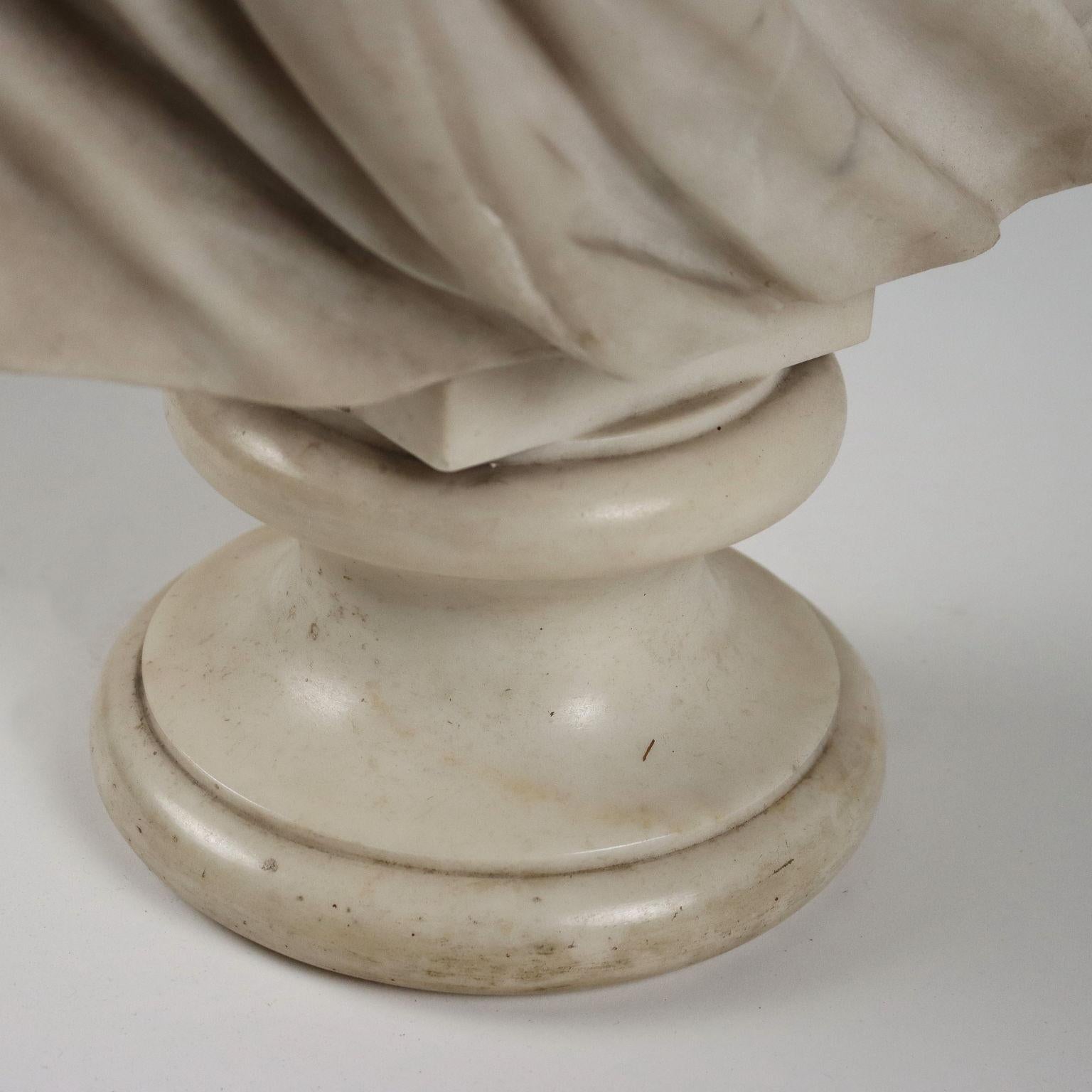 A. Della Bitta Sculpture White Marble Italy 1879 2