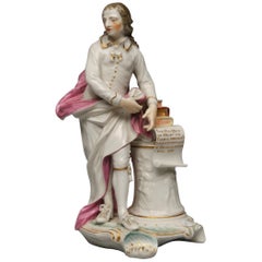 Antique Derby Figure of Milton