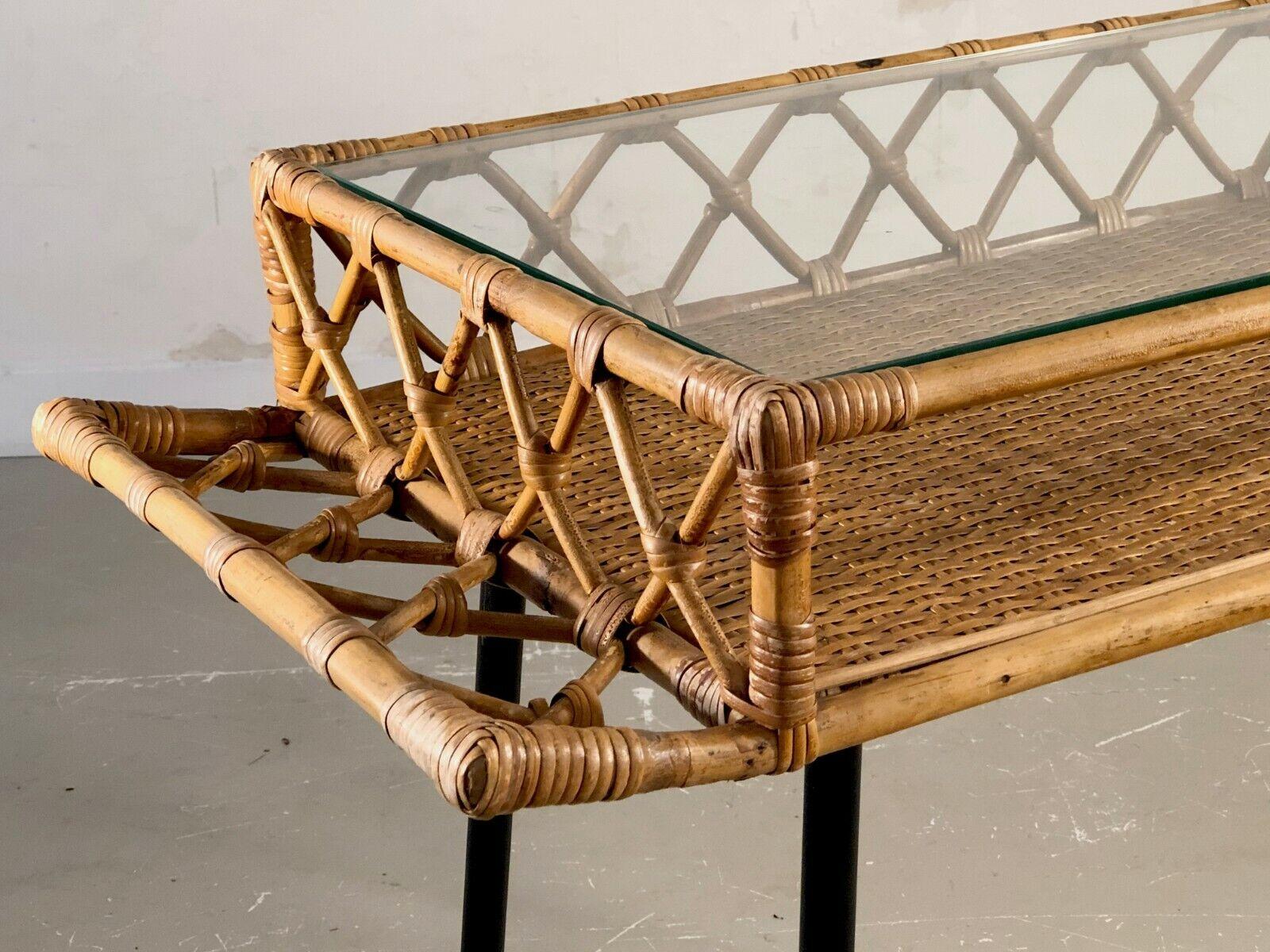kmart bamboo inlay table