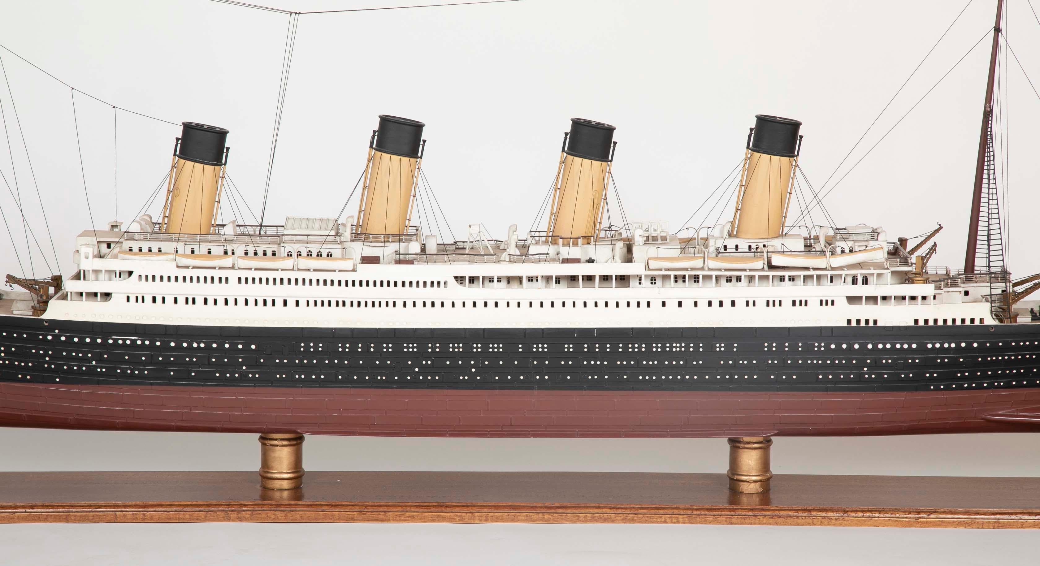 Detailed Model of the White Star Liner RMS 