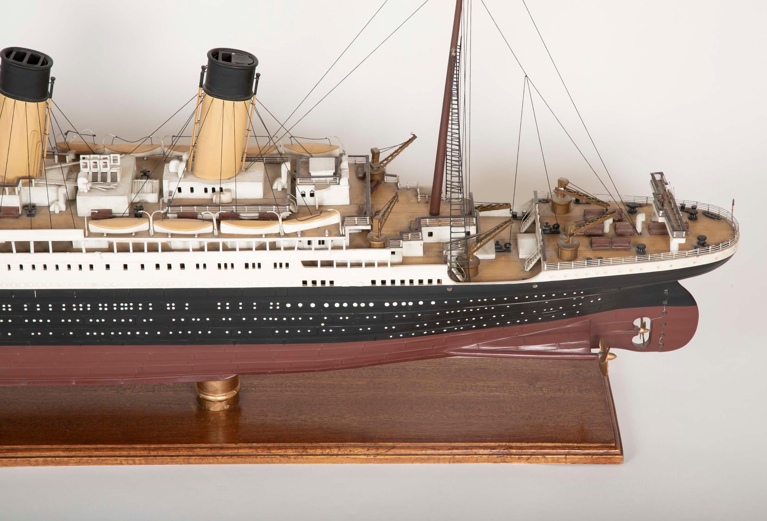 Detailed Model of the White Star Liner RMS 