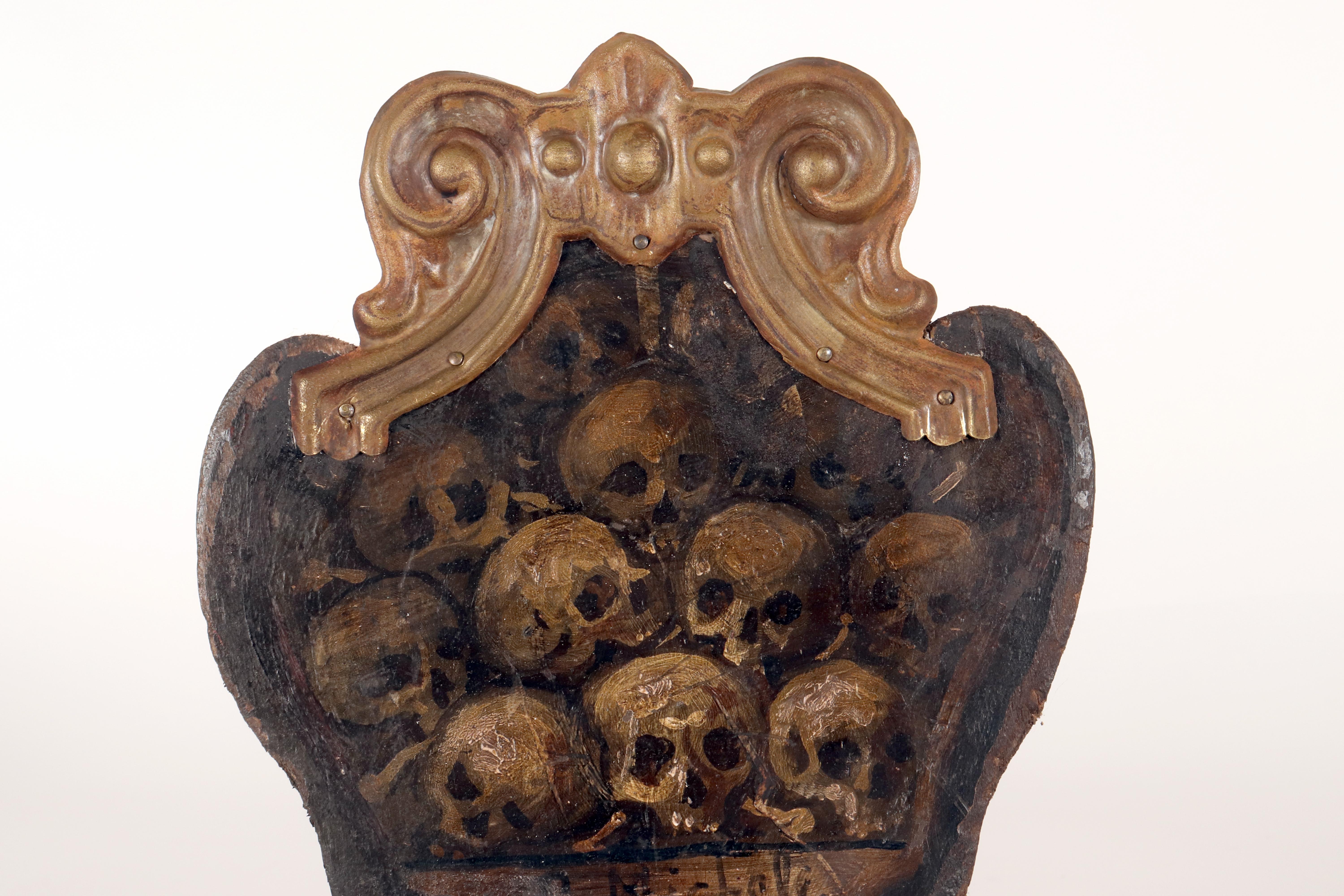 Un support mural de dévotion dédié à saint Michel. Italie, XVIIe siècle. en vente 4