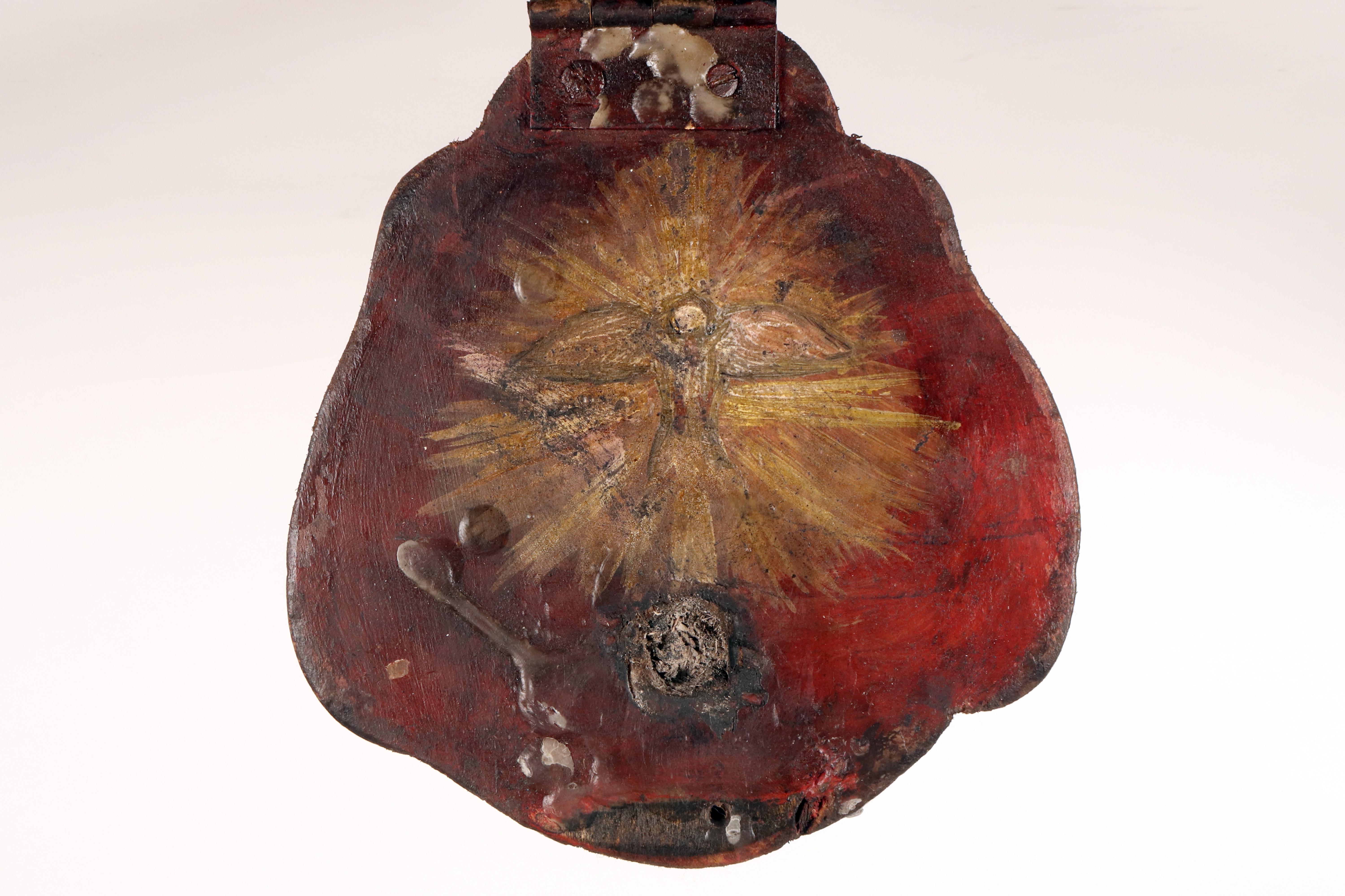 Un support mural de dévotion dédié à saint Michel. Italie, XVIIe siècle. en vente 6