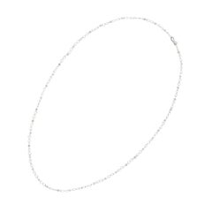 A diamond bead necklace by Lucie Heskett-Brem