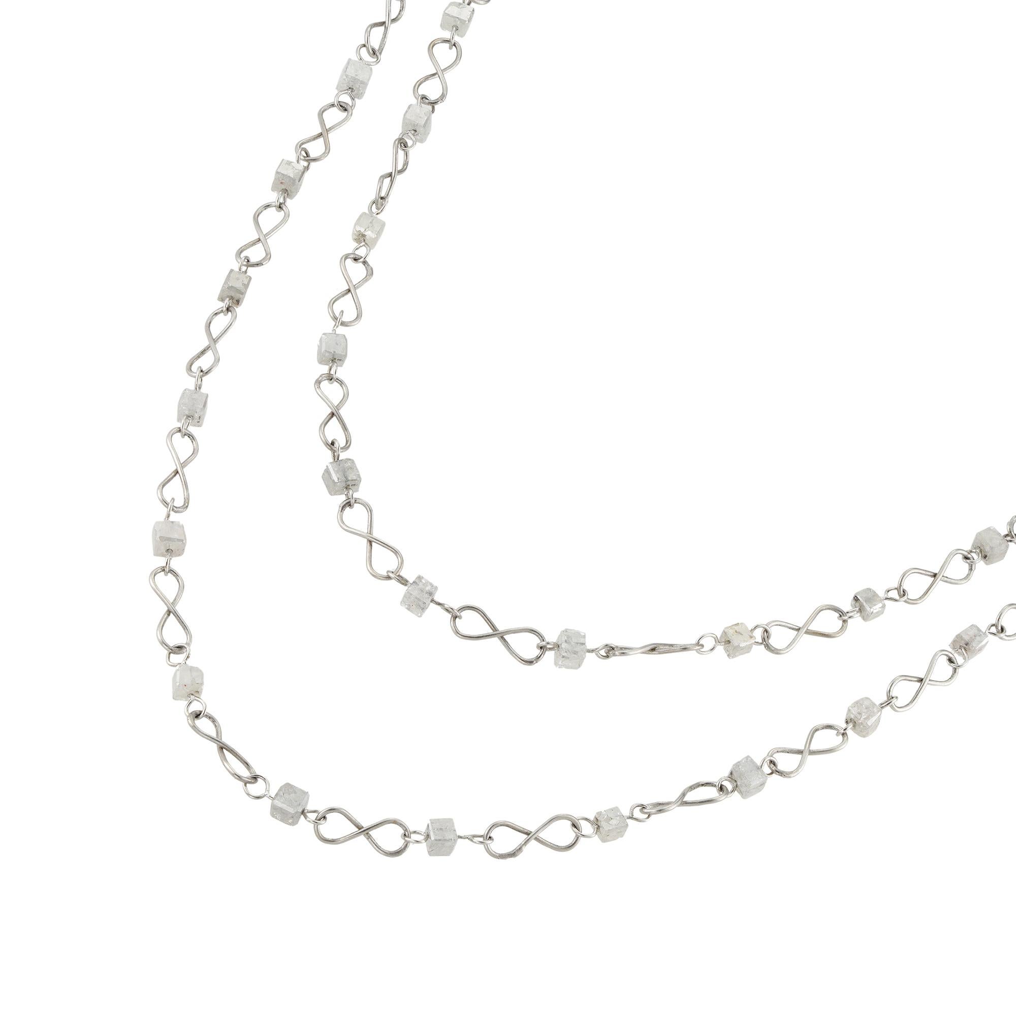Una collana di perle di diamanti di Lucie Heskett-Brem In condizioni Nuovo in vendita a London, GB