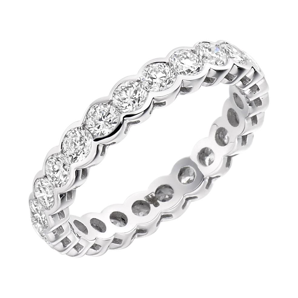 Diamond Full Eternity Ring For Sale