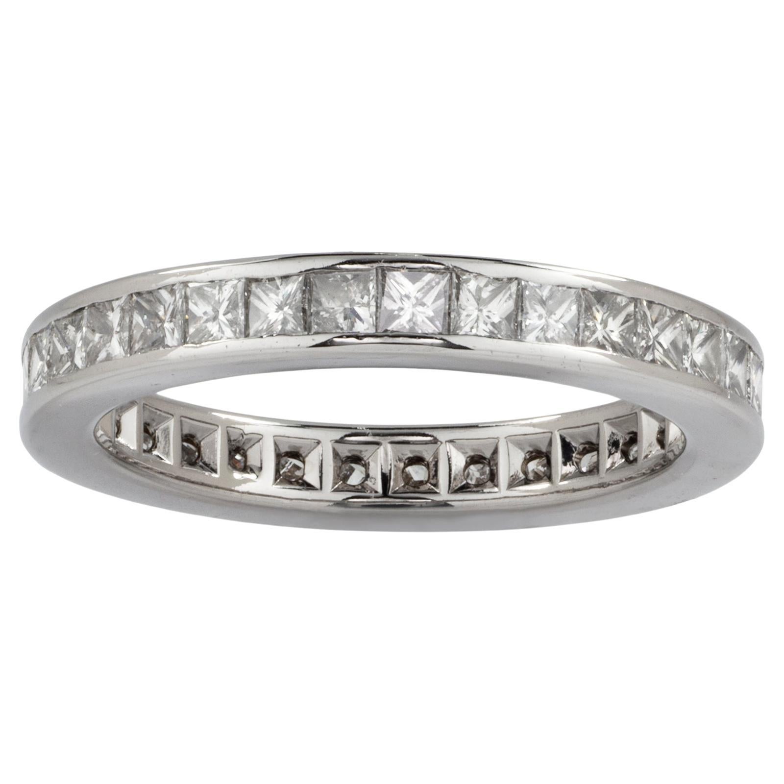 A diamond full eternity ring