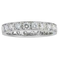 A diamond full eternity ring
