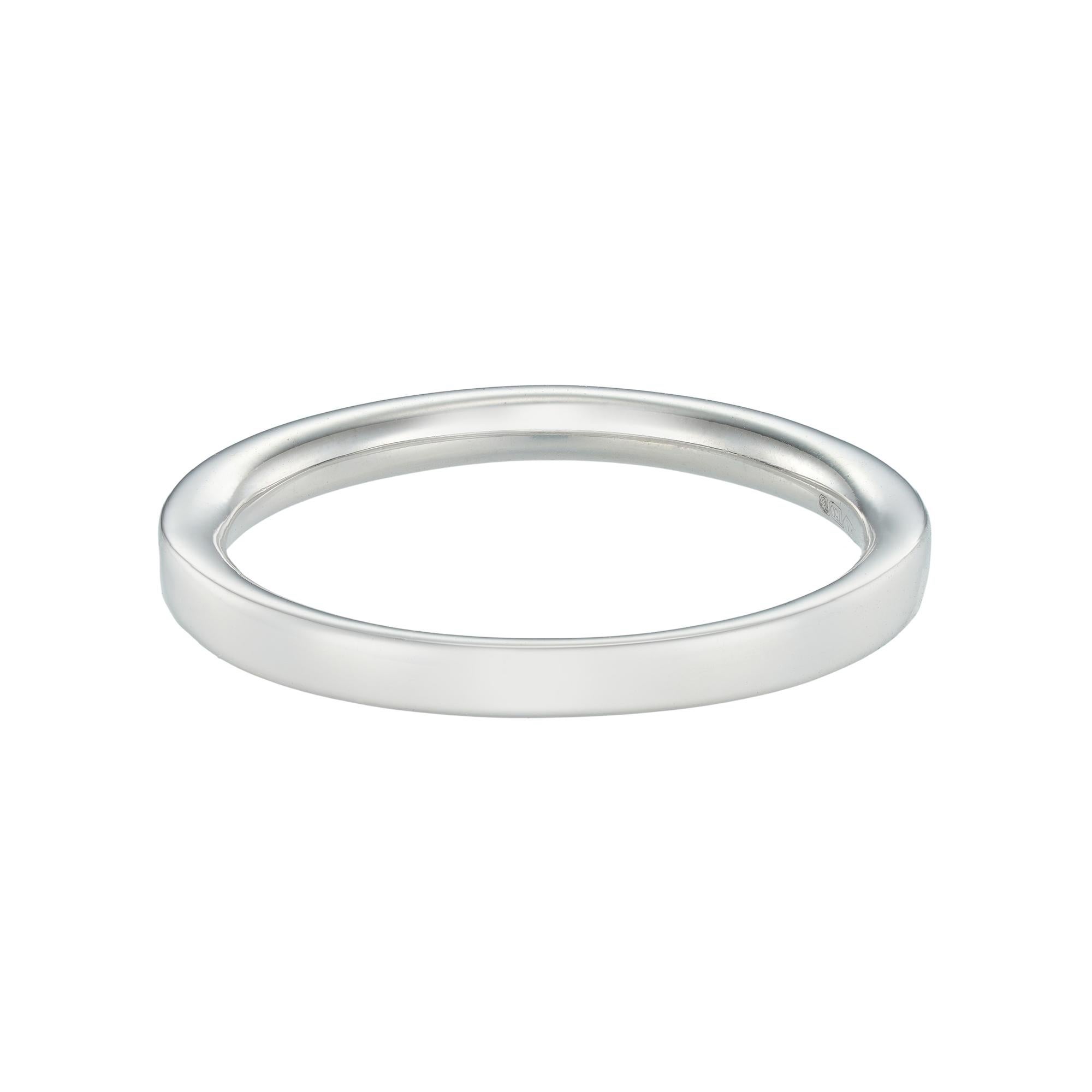 Halb-Eternity-Ring mit Diamant (Moderne) im Angebot