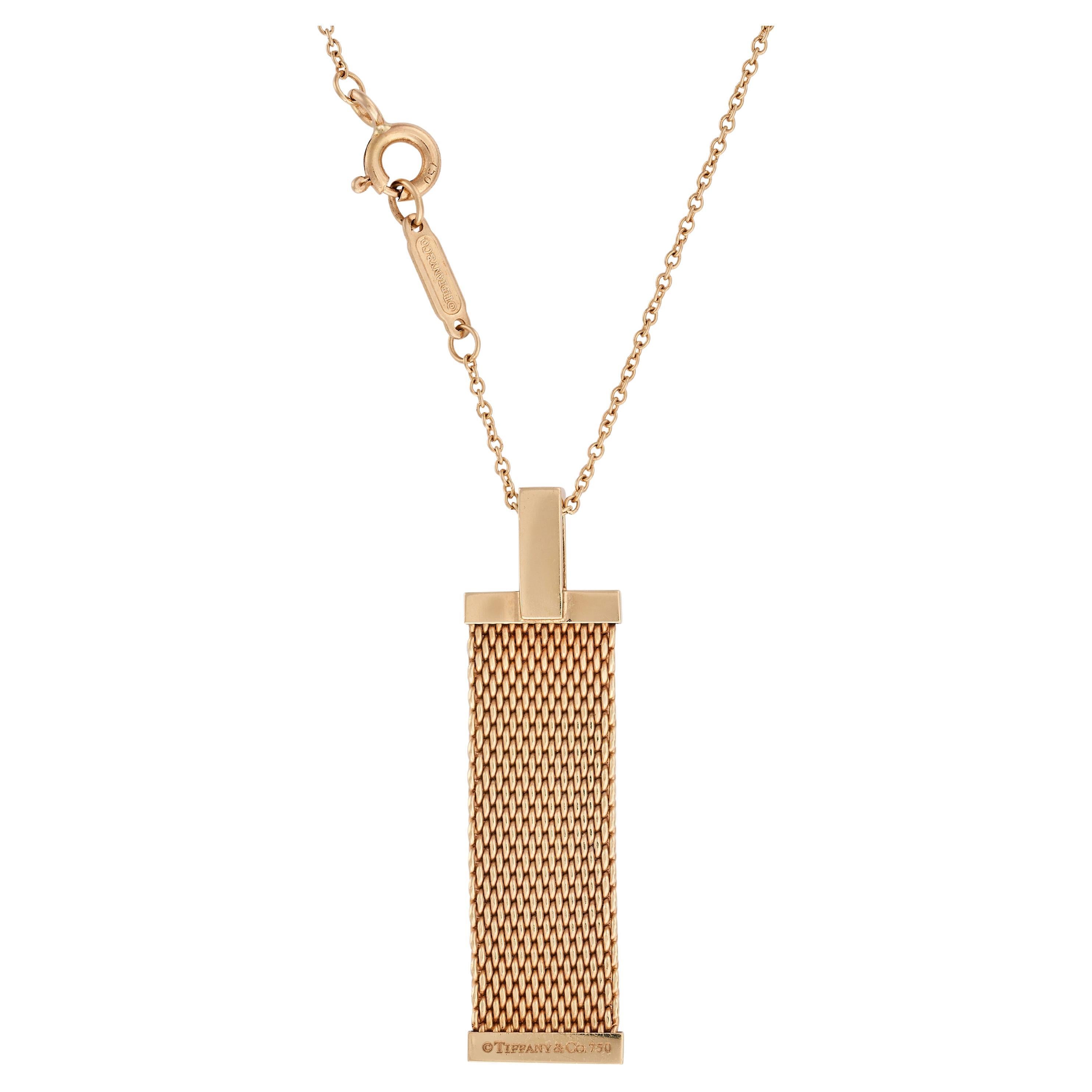A diamond Somerset necklace by Tiffany & Co