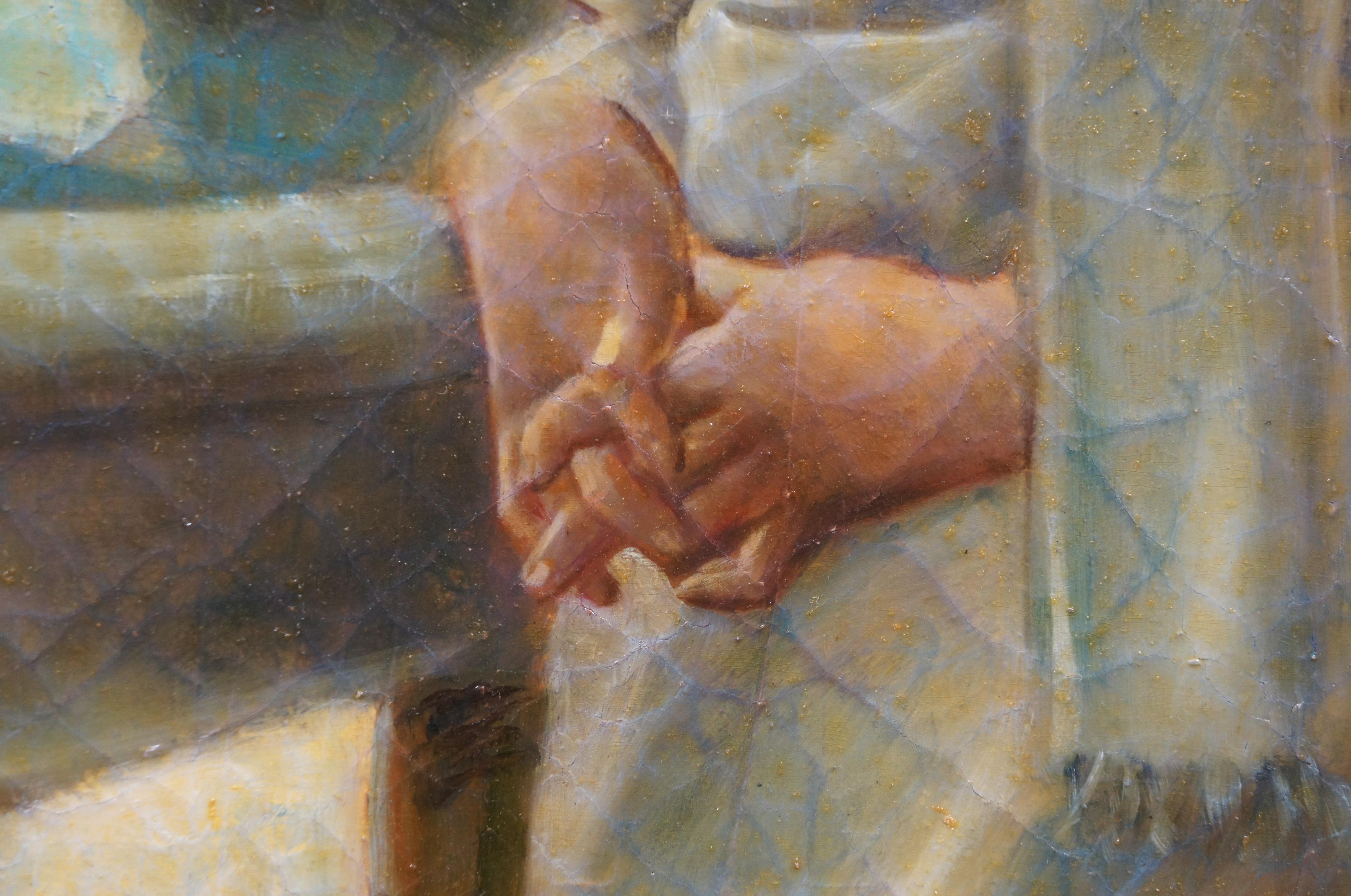 A Difference of Opinion, peinture à l'huile grecque d'après Sir Lawrence Alma-Tadema 38