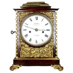 A Diminutive Bracket Clock by Adams of Lombard Street