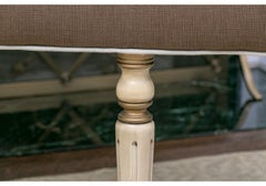 Petite banquette Camelback à retapisser