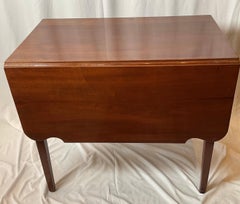 A Diminutive Mahogany Dropleaf Breakfast Table, Circa 1850's