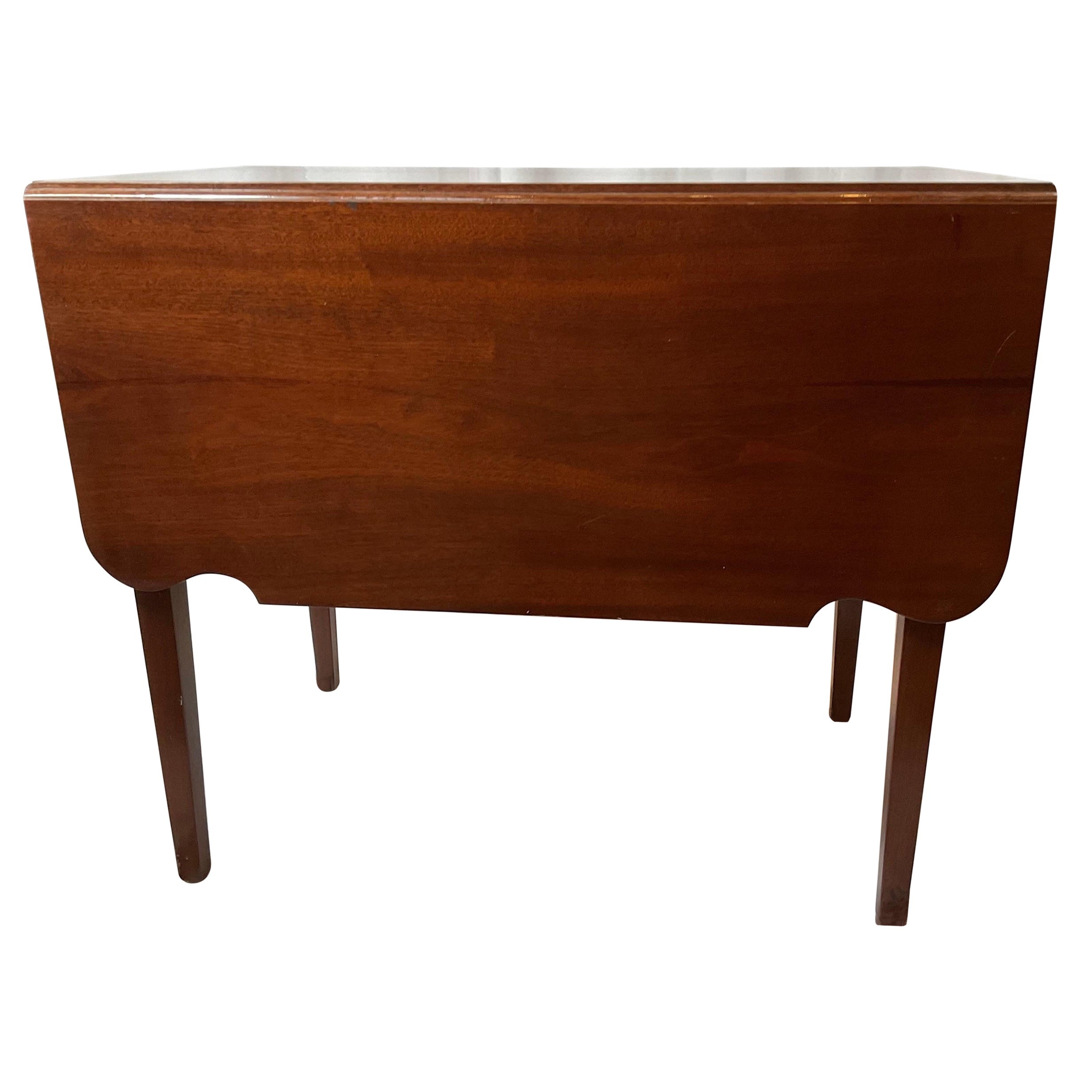 A Diminutive Mahogany Dropleaf Breakfast Table, Circa 1850's For Sale