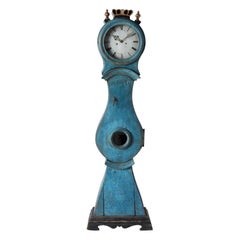 Diminutive Swedish Mora Clock with Crown Dated 1863