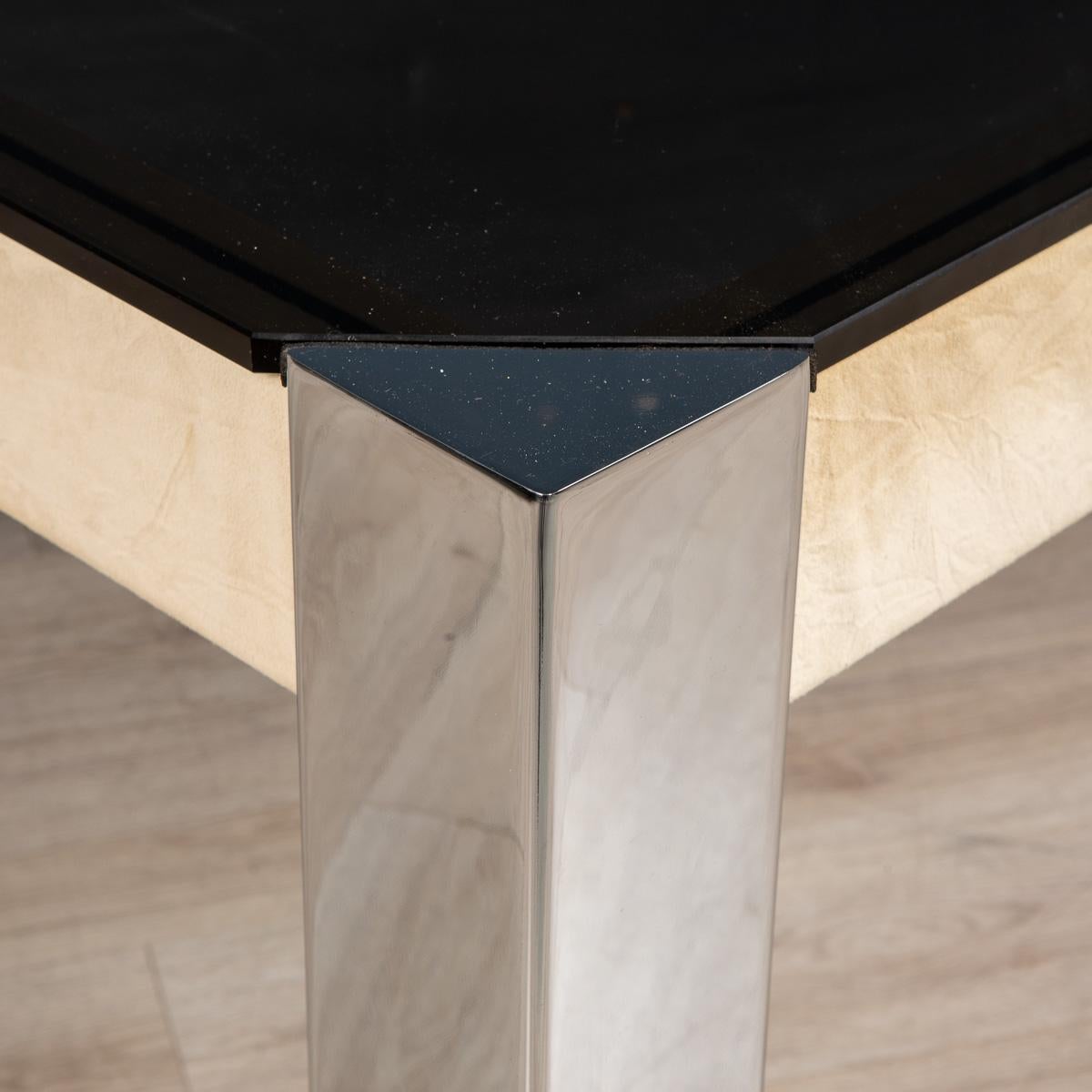 Table de salle à manger et six chaises par Guido Faleschini pour Hermes, France c.C. en vente 8