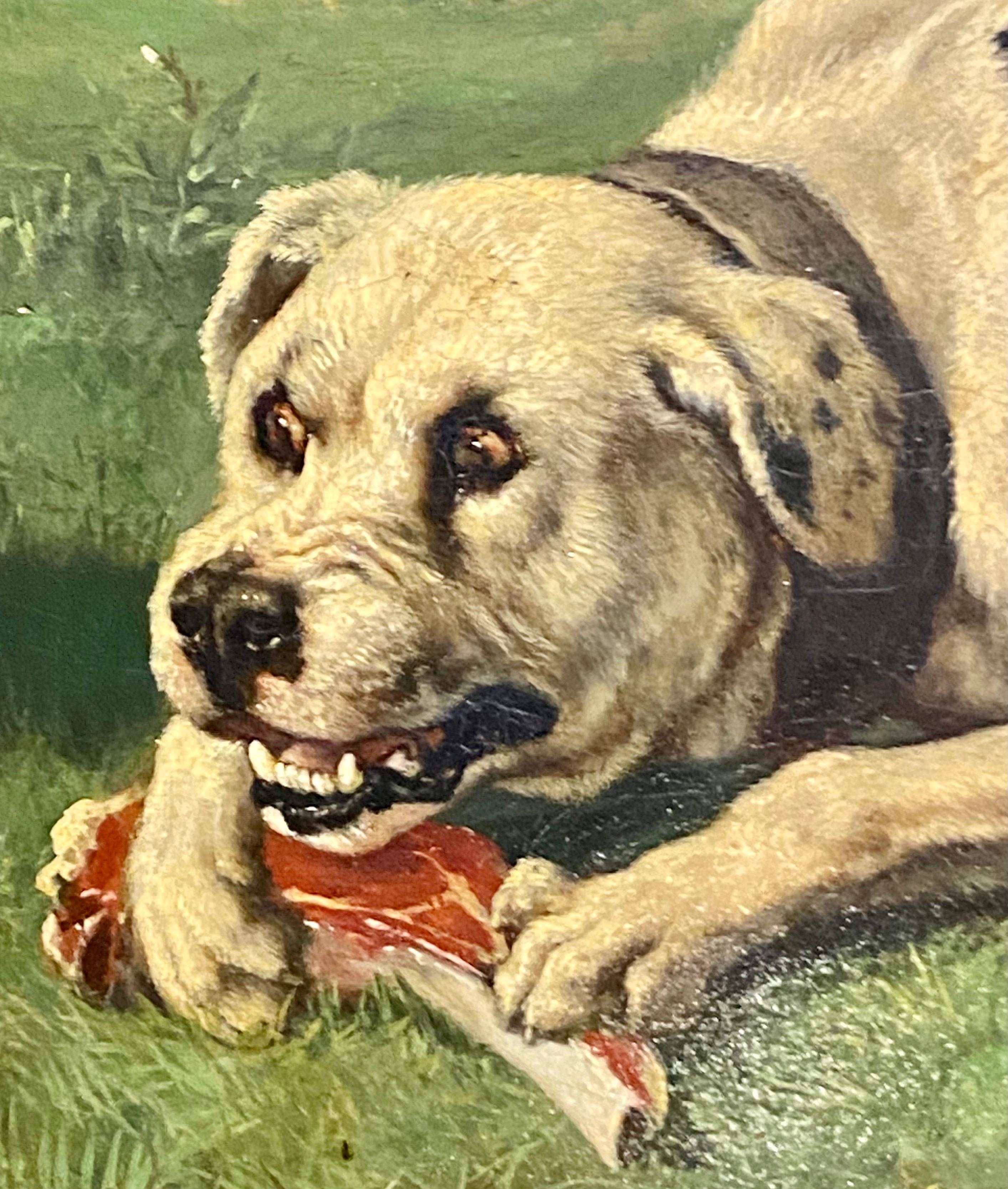 dogs in old paintings