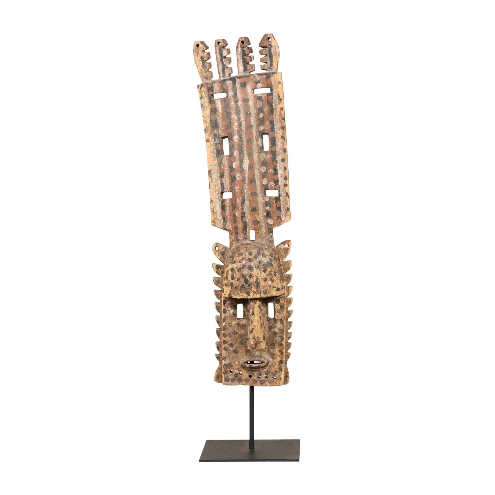 A Dogon Mali Dance Mask From Mid 20th Century 