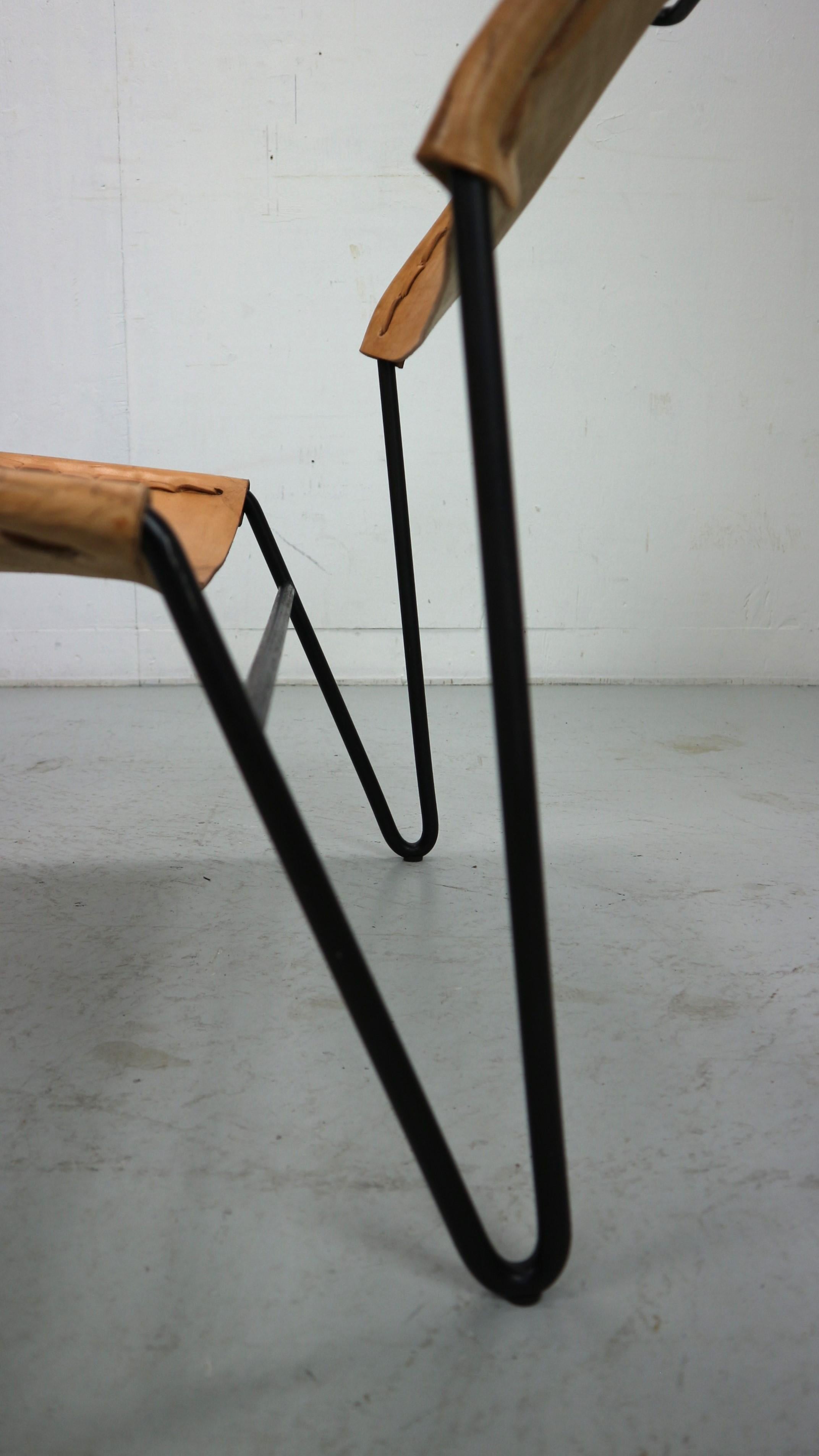 A. Dolleman Chair for Metz & Co, Netherlands 1950 For Sale 4