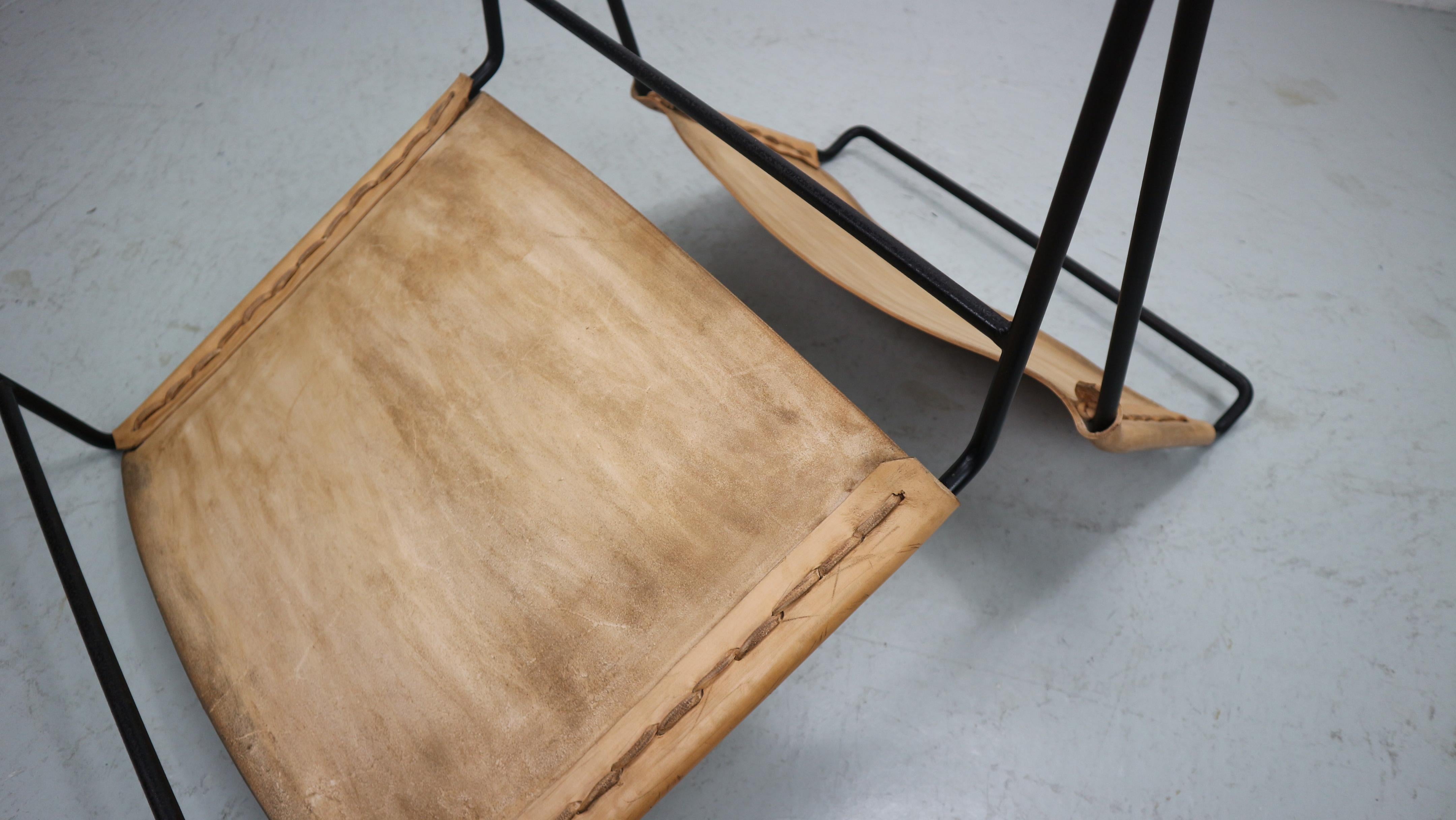 A. Dolleman Chair for Metz & Co, Netherlands 1950 For Sale 11