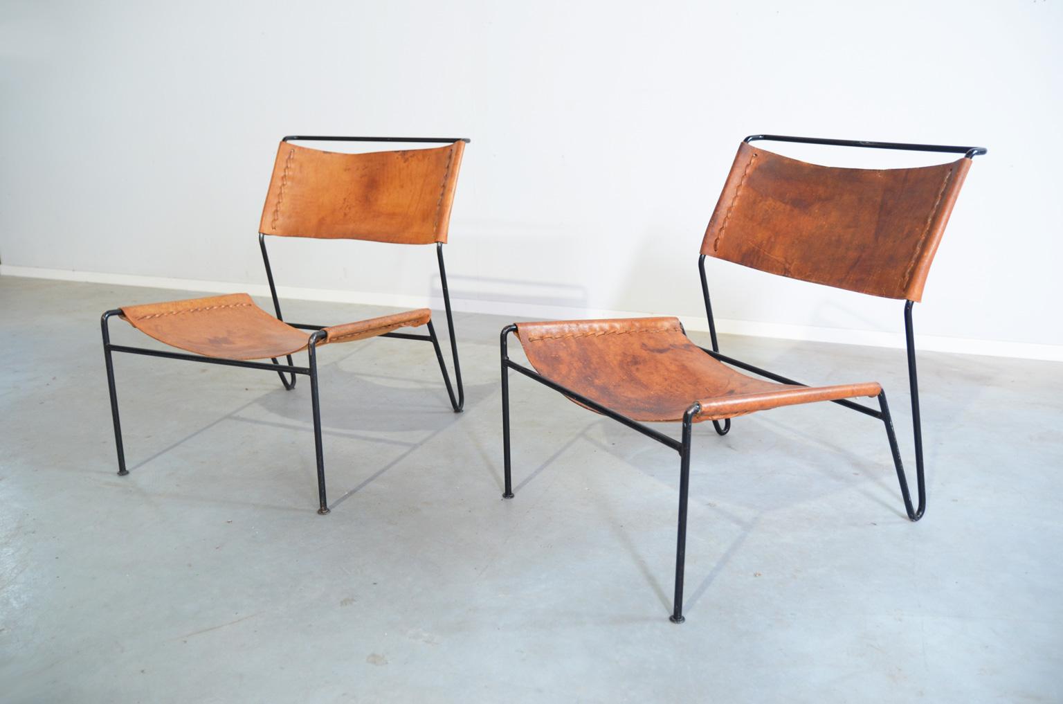 A. Dolleman Lounge Chairs for Metz & Co, Netherlands 3