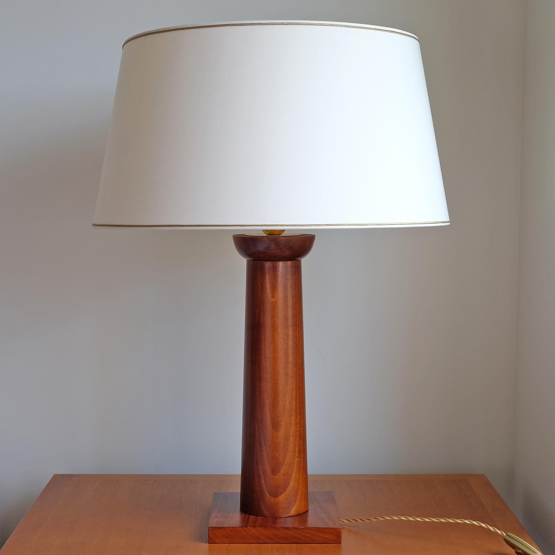 Doric Column Table Lamp, Art DecoStyle, 21st Century For Sale 1