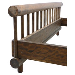 A double bed frame by Charlotte Perriand - "Hôtel La Cachette"  - France 1960