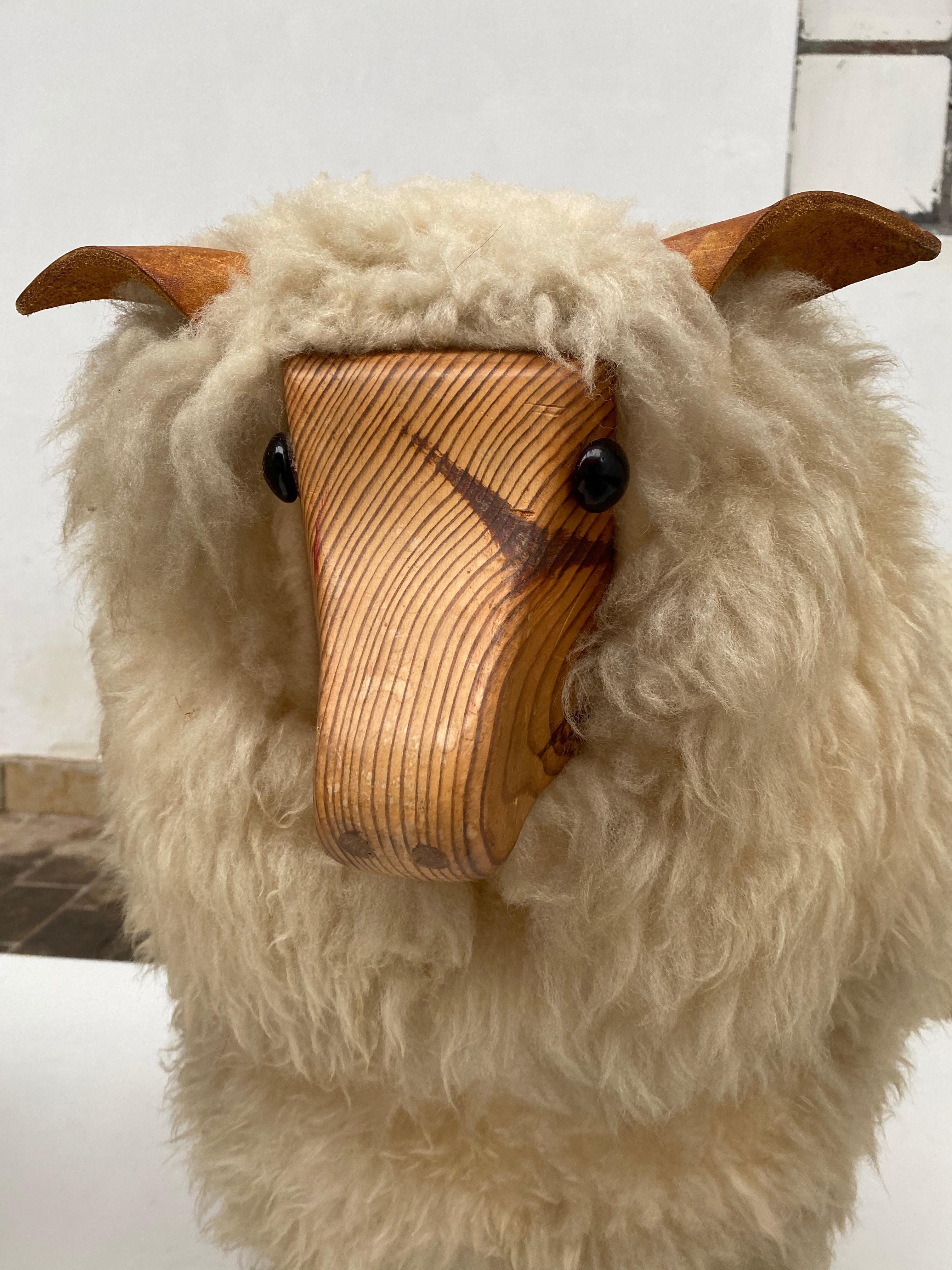 A bespoke playful collection of 12 decorative midcentury sheep

This flock of sheep has been collected over the last 20 years

In the 1970s and 1980s they were commonly used as promotional material for textile shops but also as a decorative item