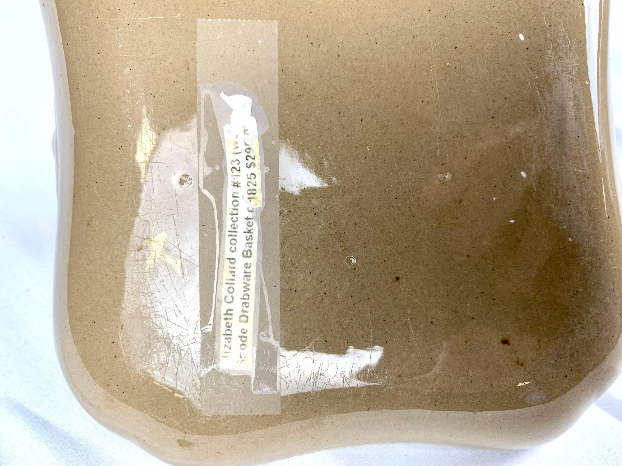 19th Century A Drabware Tray with Handle Made by Spode England Circa 1825 For Sale