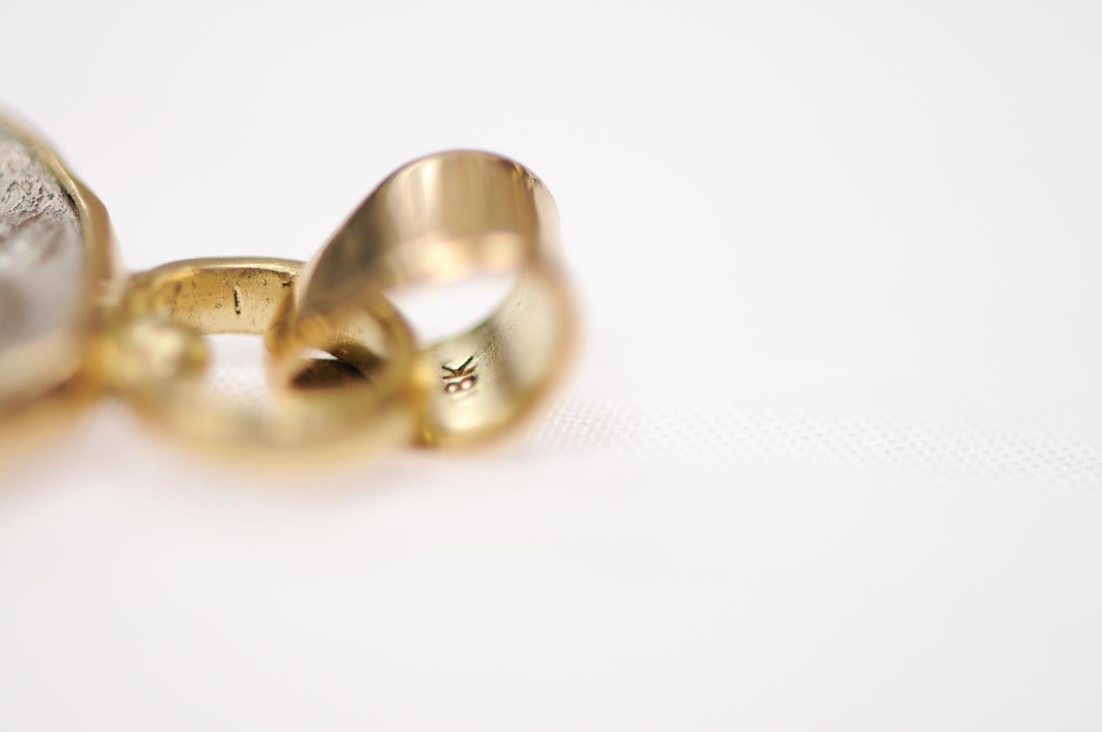 Colgante de dracma [moneda] con búho, hacia 404 a.C. en venta 10