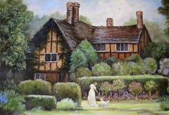 A dreamy Victorian inspired landscape of Tudor Estate by Sue Kelleher