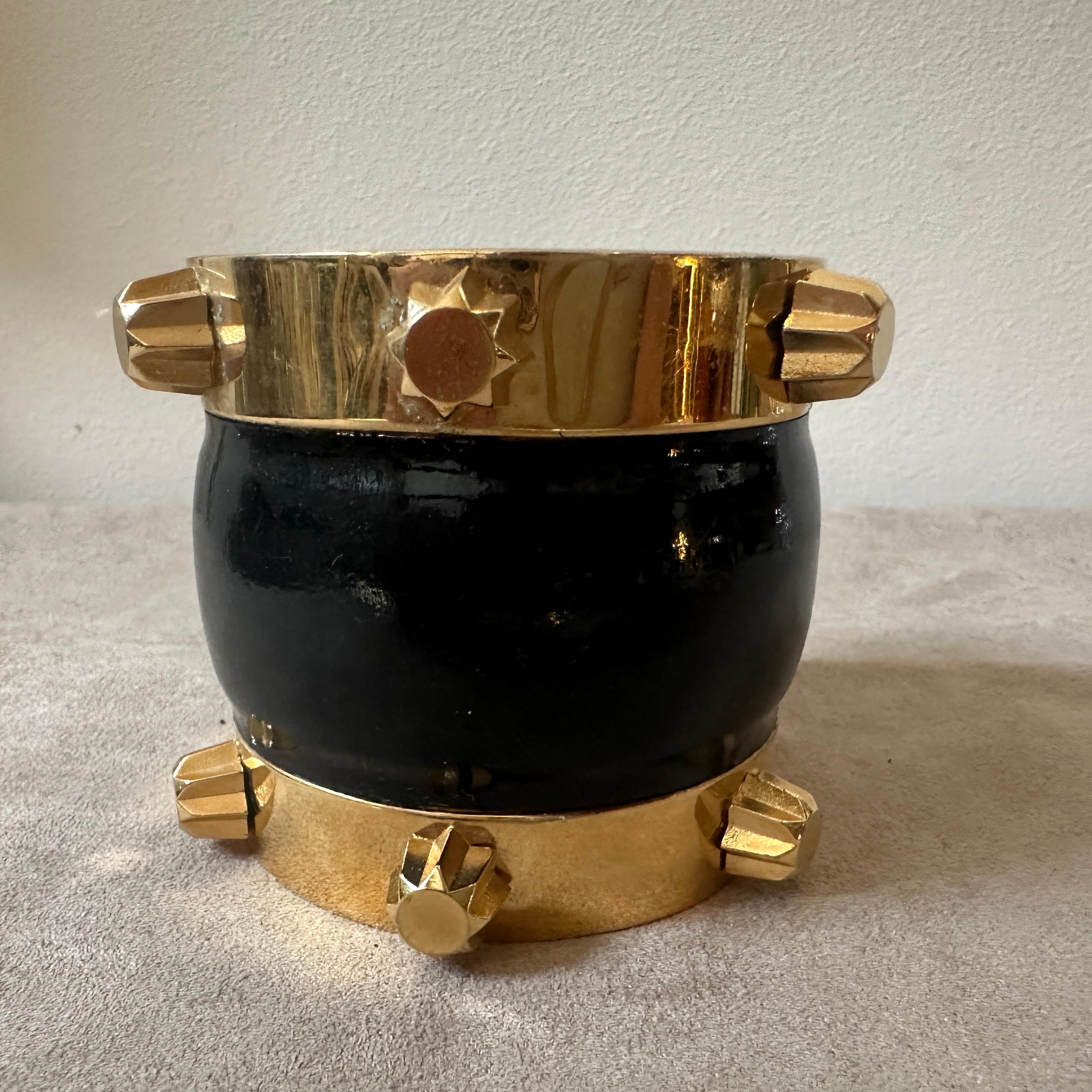 An amazing bangle bracelet designed by Dsquared2 and manufactured in Italy in the Early 21st century, it's in perfect condition probably never worn. It's all marked inside