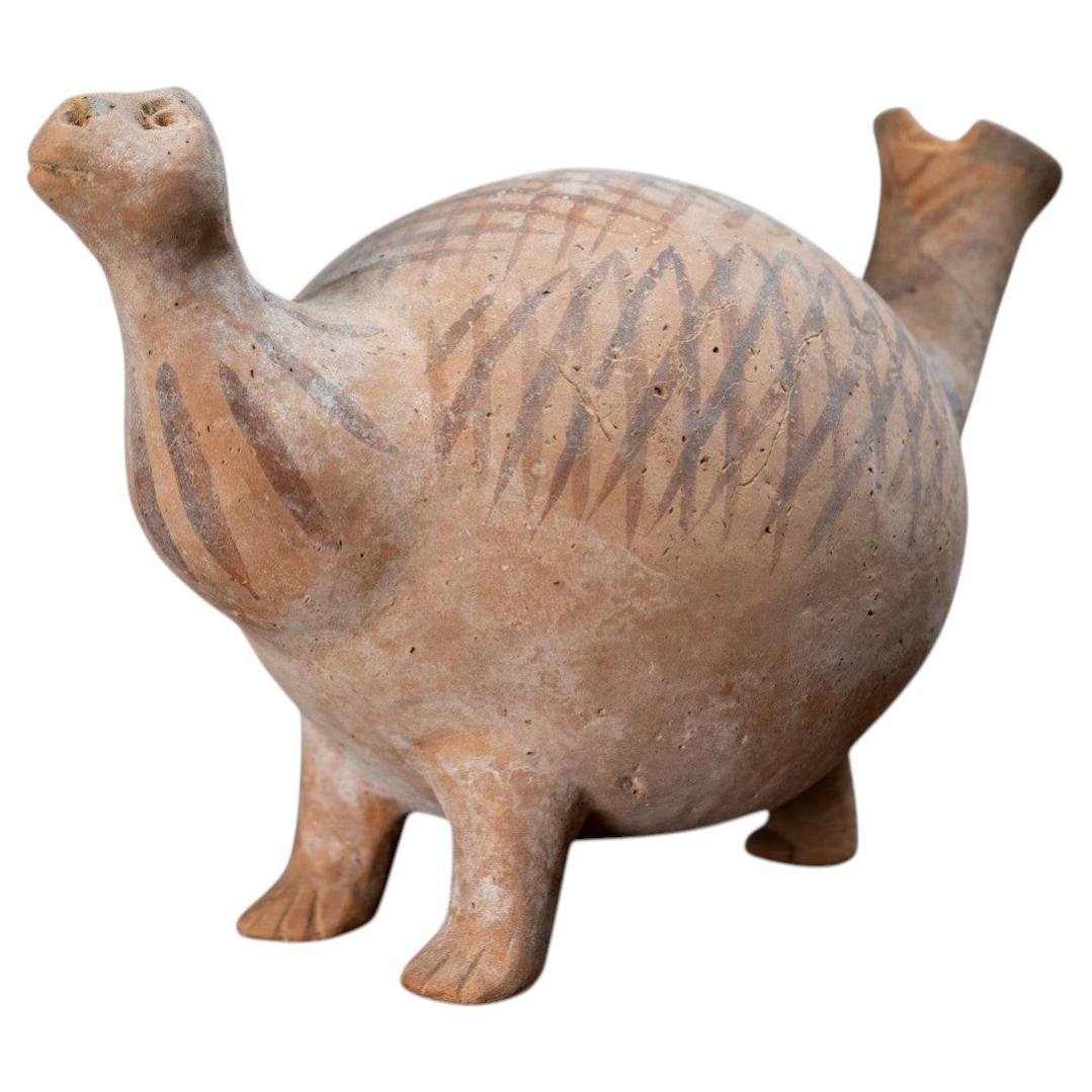 A Duck-Form Pottery Vessel For Sale