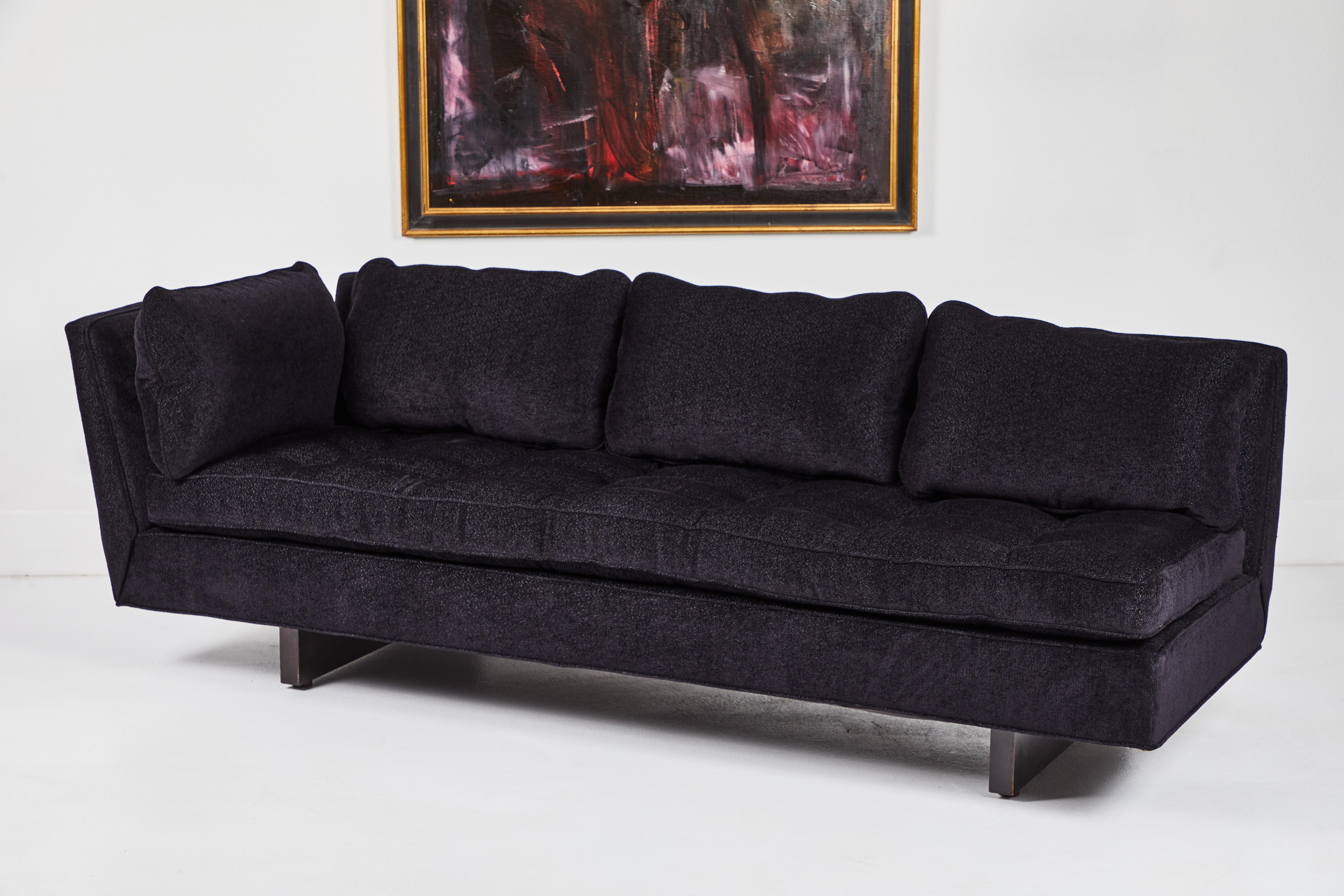 Mid-Century Modern Dunbar Single Arm Sofa Designed by Edward Wormley For Sale