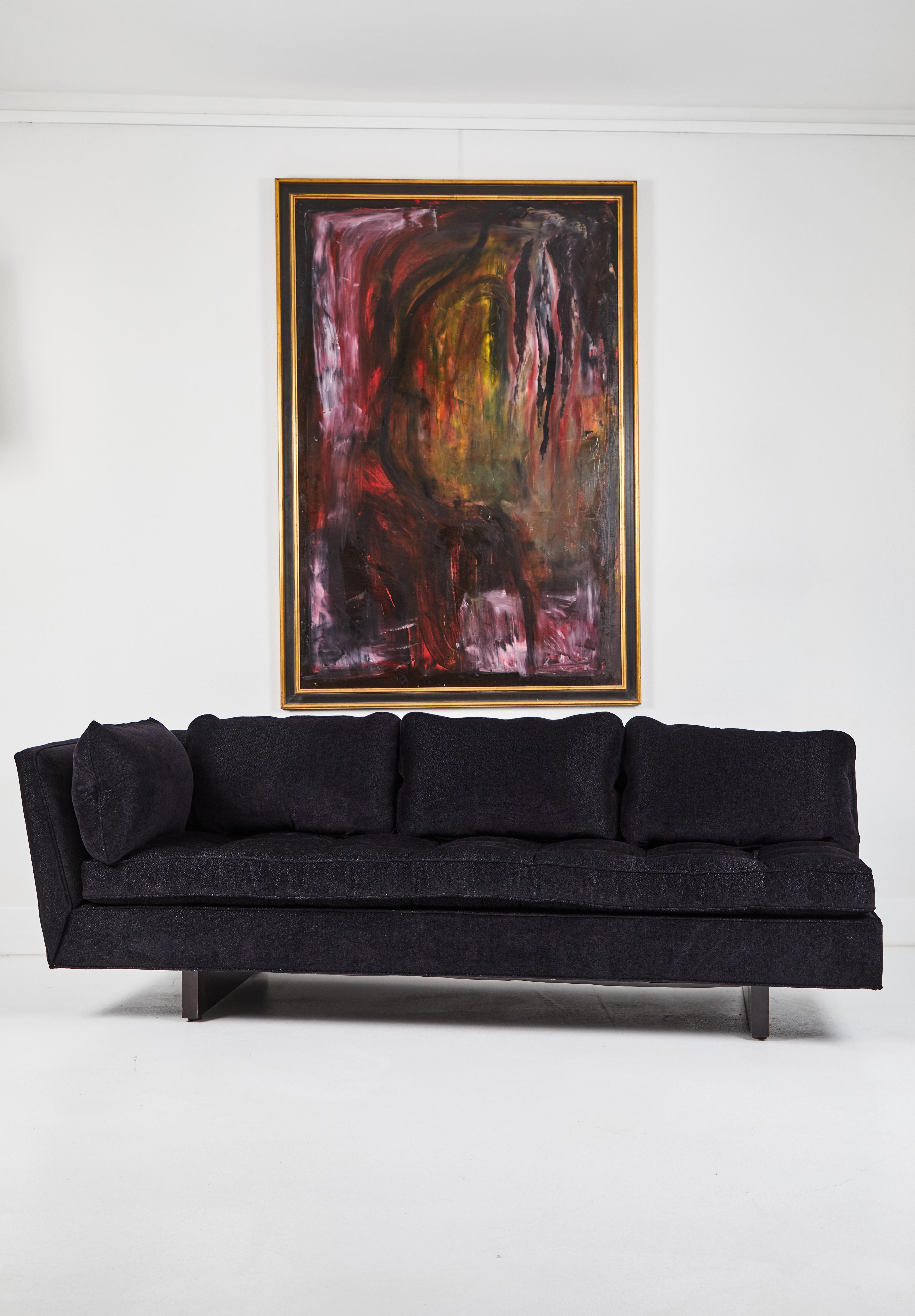 Dunbar Einarm-Sofa, entworfen von Edward Wormley (amerikanisch) im Angebot