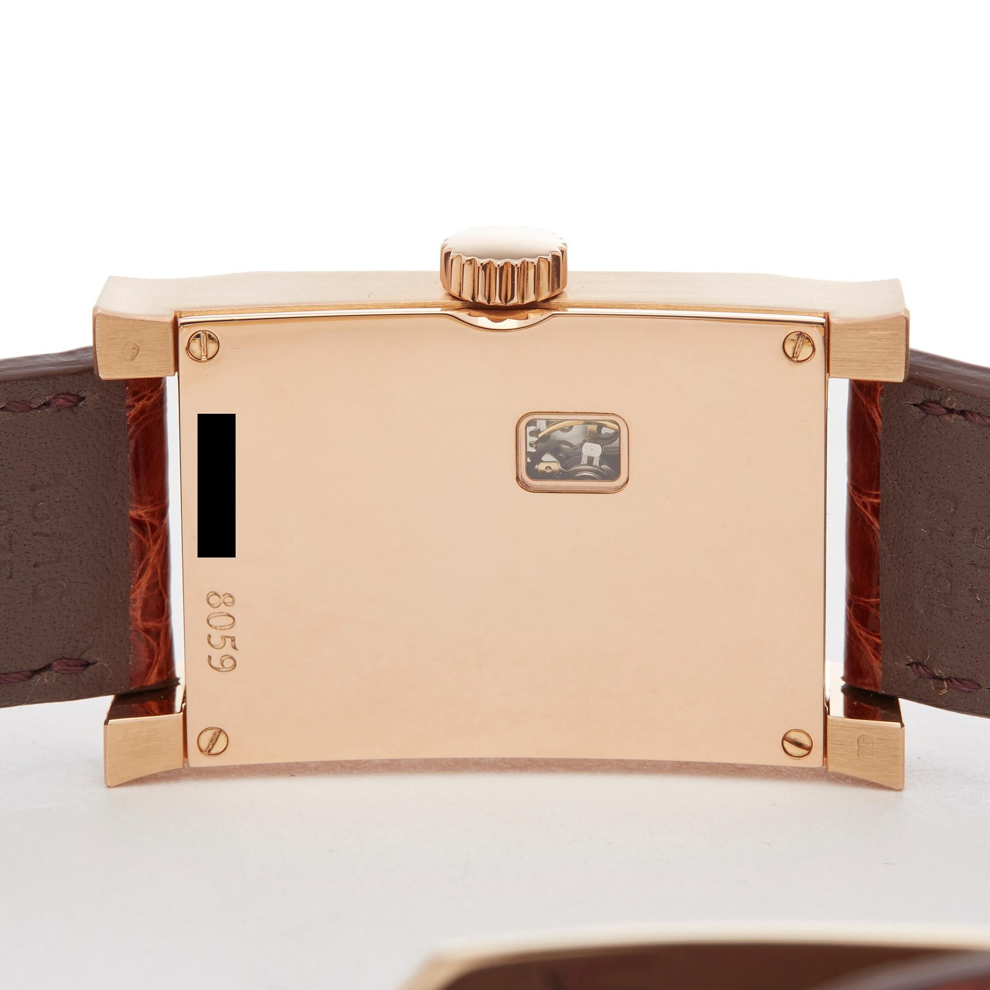 A. Dunhill Ltd. Facet Ltd. 24/500 18 Karat Rose Gold 8059A In Excellent Condition In Bishops Stortford, Hertfordshire