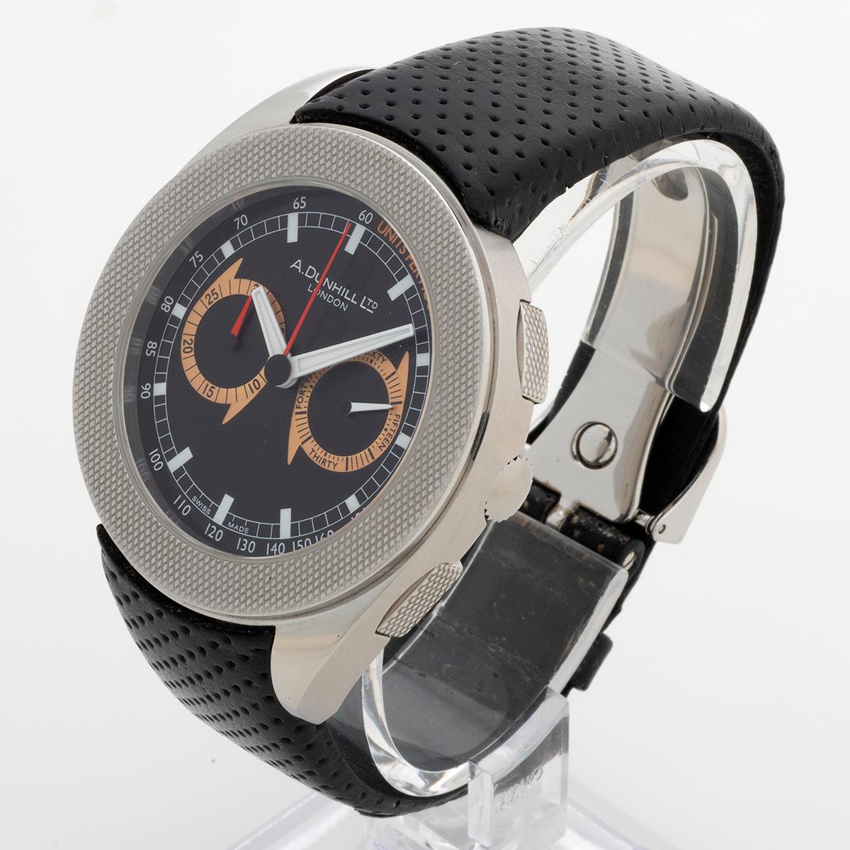 A. Dunhill Ltd London / Dunhill Wheel Watch Chronograph Limited Edition of 500 im Zustand „Hervorragend“ im Angebot in Canterbury, England