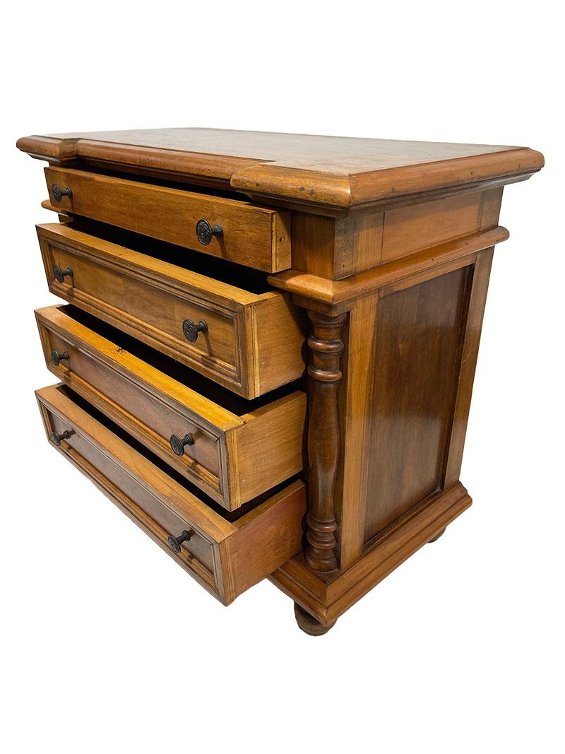 A Dutch 19th Century miniature wooden chest of drawers  For Sale 2